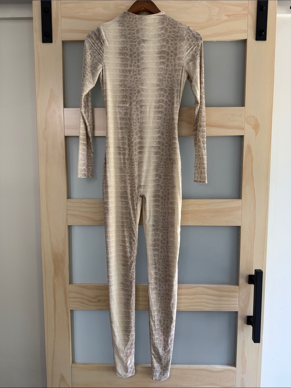 Naked Wardrobe Footed Bodysuit Medium